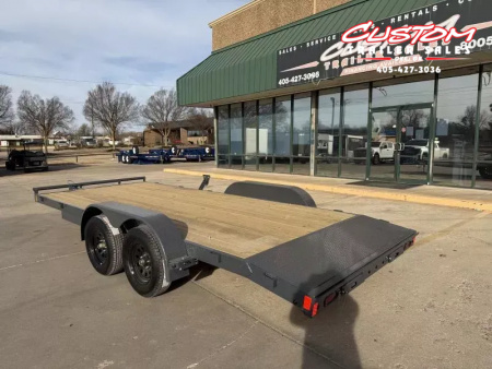 New #149296 2026 LAMAR CE 18 X 83 TANDEM AXLE 7K WOOD FLOOR CAR HAULER