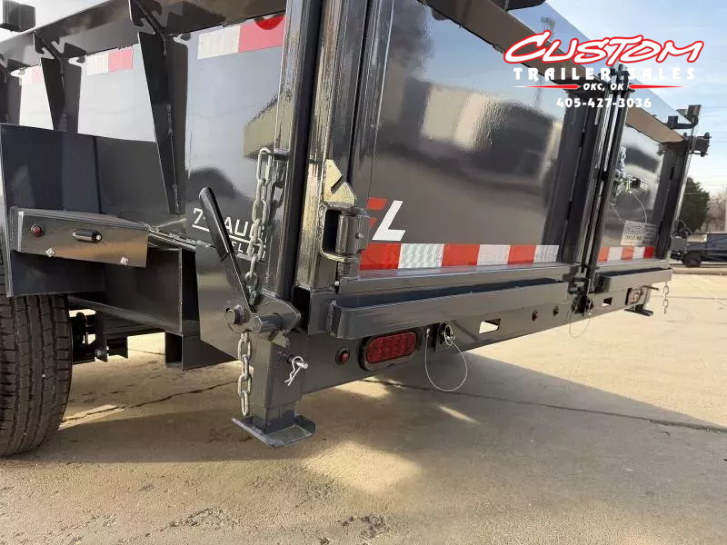 New #149511 2026 LAMAR DL 14 X 83 TANDEM AXLE LOW PRO 14K GOOSENECK DUMP W/ 2' SIDES