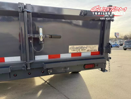 New #149511 2026 LAMAR DL 14 X 83 TANDEM AXLE LOW PRO 14K GOOSENECK DUMP W/ 2' SIDES