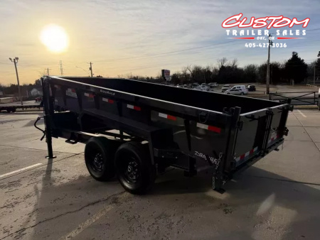 New #149511 2026 LAMAR DL 14 X 83 TANDEM AXLE LOW PRO 14K GOOSENECK DUMP W/ 2' SIDES