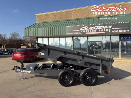 New #150091 LAMAR DS 5 X 10 TANDEM AXLE 7K MINI DUMP
