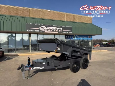 New #150091 LAMAR DS 5 X 10 TANDEM AXLE 7K MINI DUMP