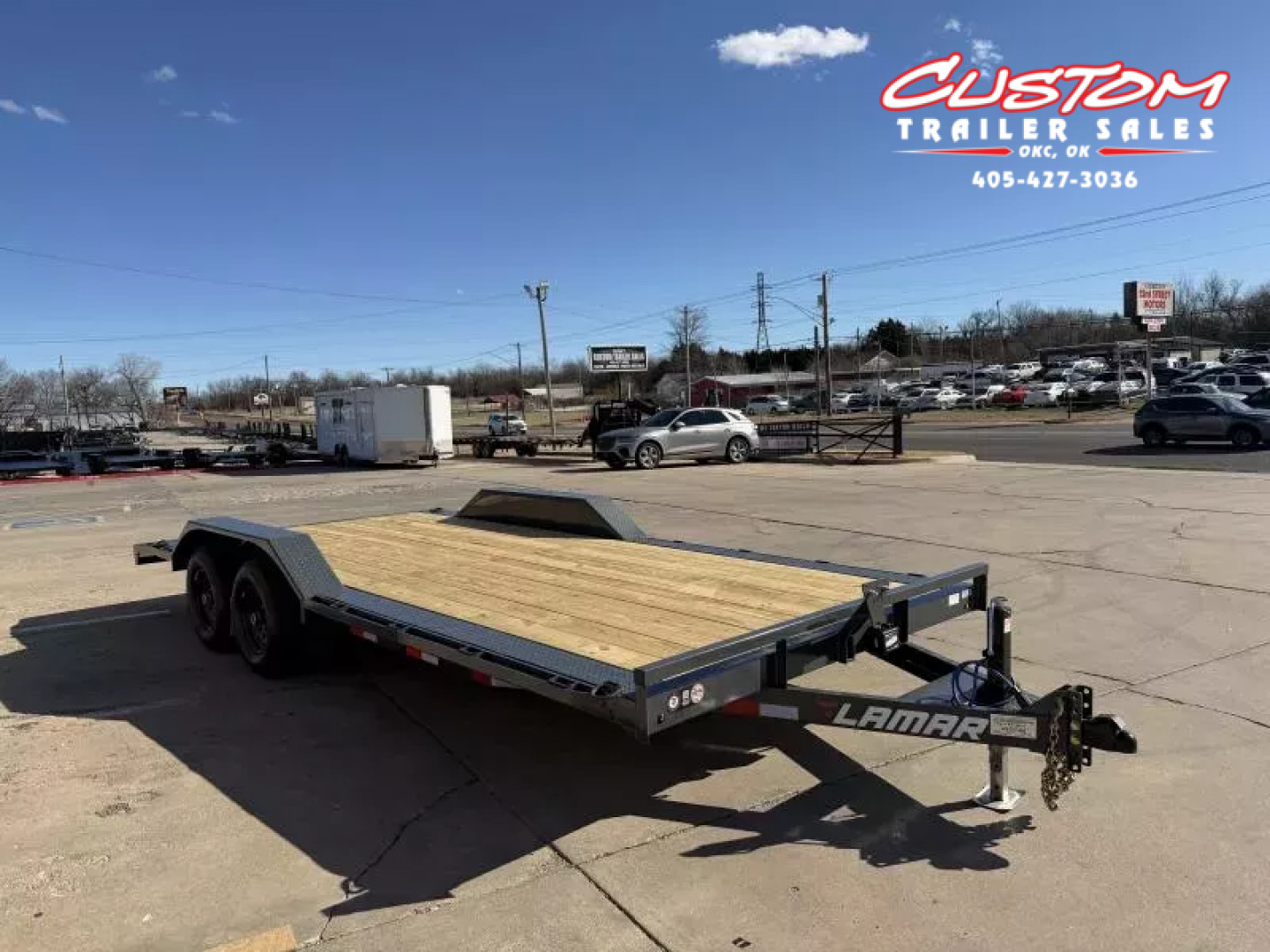 New #150186 2026 LAMAR CC CC 20 X 102 TANDEM AXLE 10K WOOD FLOOR CAR HAULER