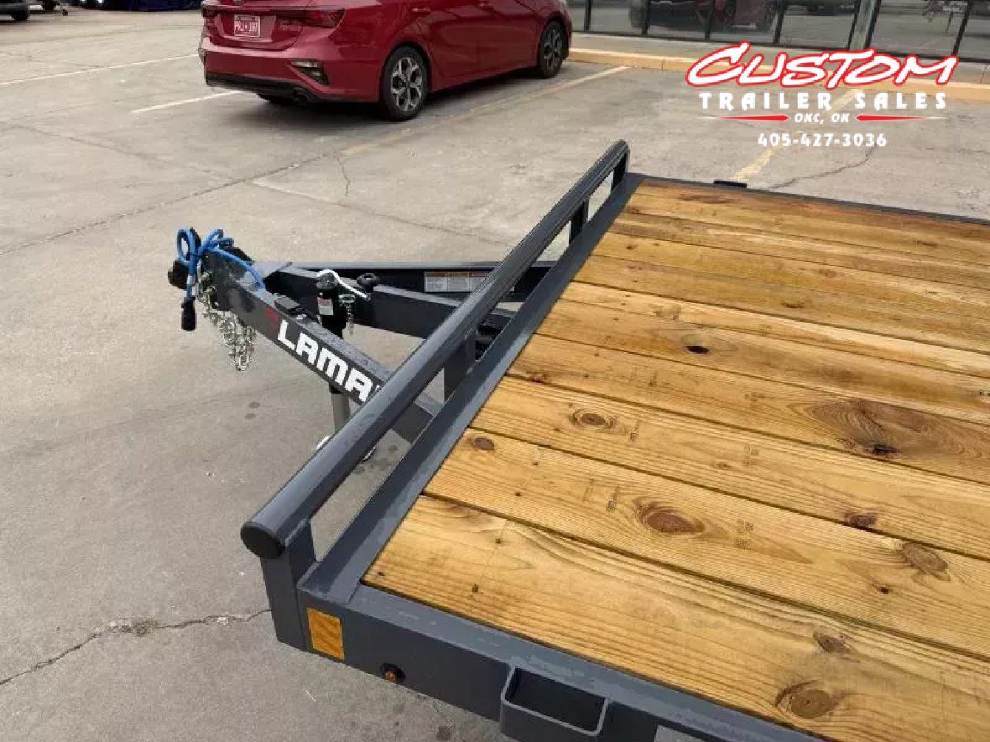 New #148120 2026 LAMAR CE 20 X 83 TANDEM AXLE 7K WOOD FLOOR CAR HAULER