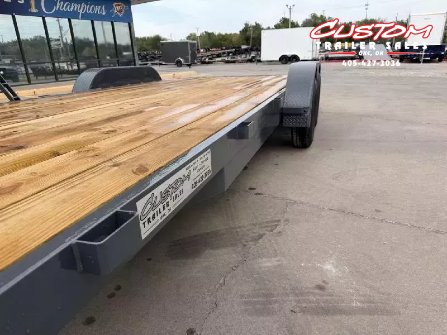 New #148120 2026 LAMAR CE 20 X 83 TANDEM AXLE 7K WOOD FLOOR CAR HAULER