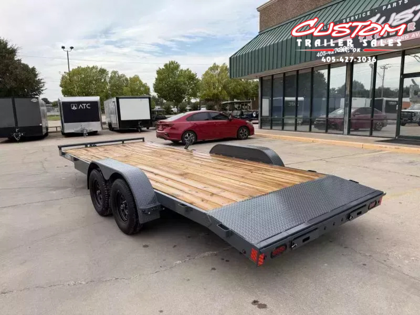 New #148120 2026 LAMAR CE 20 X 83 TANDEM AXLE 7K WOOD FLOOR CAR HAULER