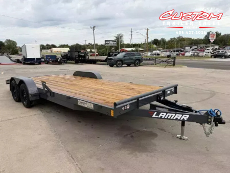 New #148120 2026 LAMAR CE 20 X 83 TANDEM AXLE 7K WOOD FLOOR CAR HAULER
