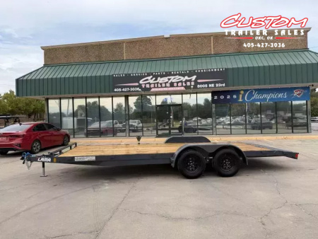 New #148120 2026 LAMAR CE 20 X 83 TANDEM AXLE 7K WOOD FLOOR CAR HAULER