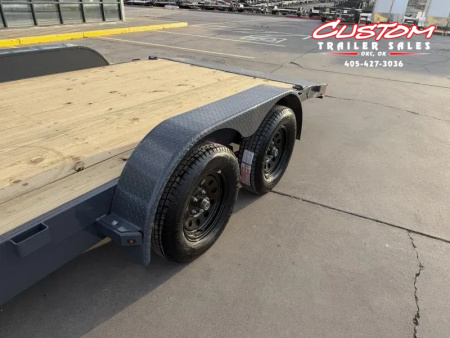 New #150434 2026 LAMAR CE 18 X 83 TANDEM AXLE 7K WOOD FLOOR CAR HAULER