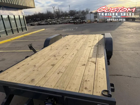 New #150434 2026 LAMAR CE 18 X 83 TANDEM AXLE 7K WOOD FLOOR CAR HAULER