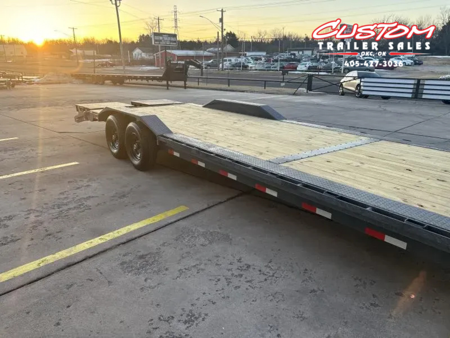 New #151418 2026 LAMAR H8 28 X 102  TANDEM AXLE 14K EQUIPMENT GOOSENECK W/ RHINO RAMPS