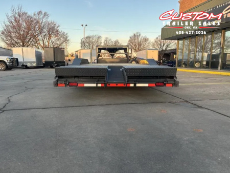 New #151418 2026 LAMAR H8 28 X 102  TANDEM AXLE 14K EQUIPMENT GOOSENECK W/ RHINO RAMPS