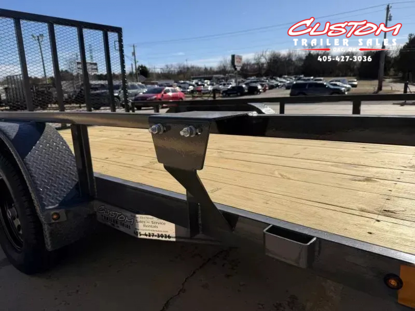 New #151596 2026 LAMAR UC 12 X 77 TANDEM AXLE 7K UTILITY W/ RAMP GATE