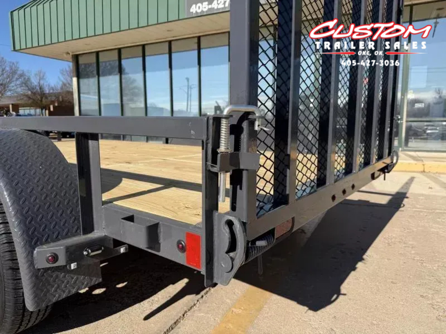 New #151596 2026 LAMAR UC 12 X 77 TANDEM AXLE 7K UTILITY W/ RAMP GATE