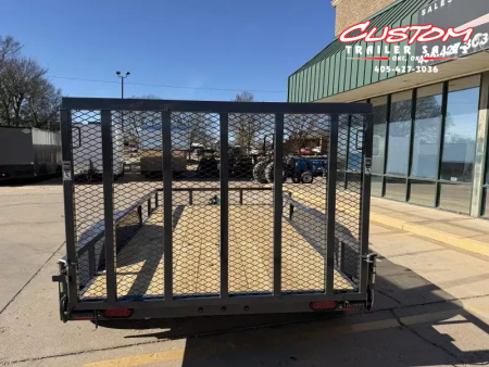 New #151596 2026 LAMAR UC 12 X 77 TANDEM AXLE 7K UTILITY W/ RAMP GATE