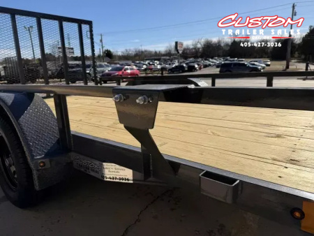 New #151596 2026 LAMAR UC 12 X 77 TANDEM AXLE 7K UTILITY W/ RAMP GATE