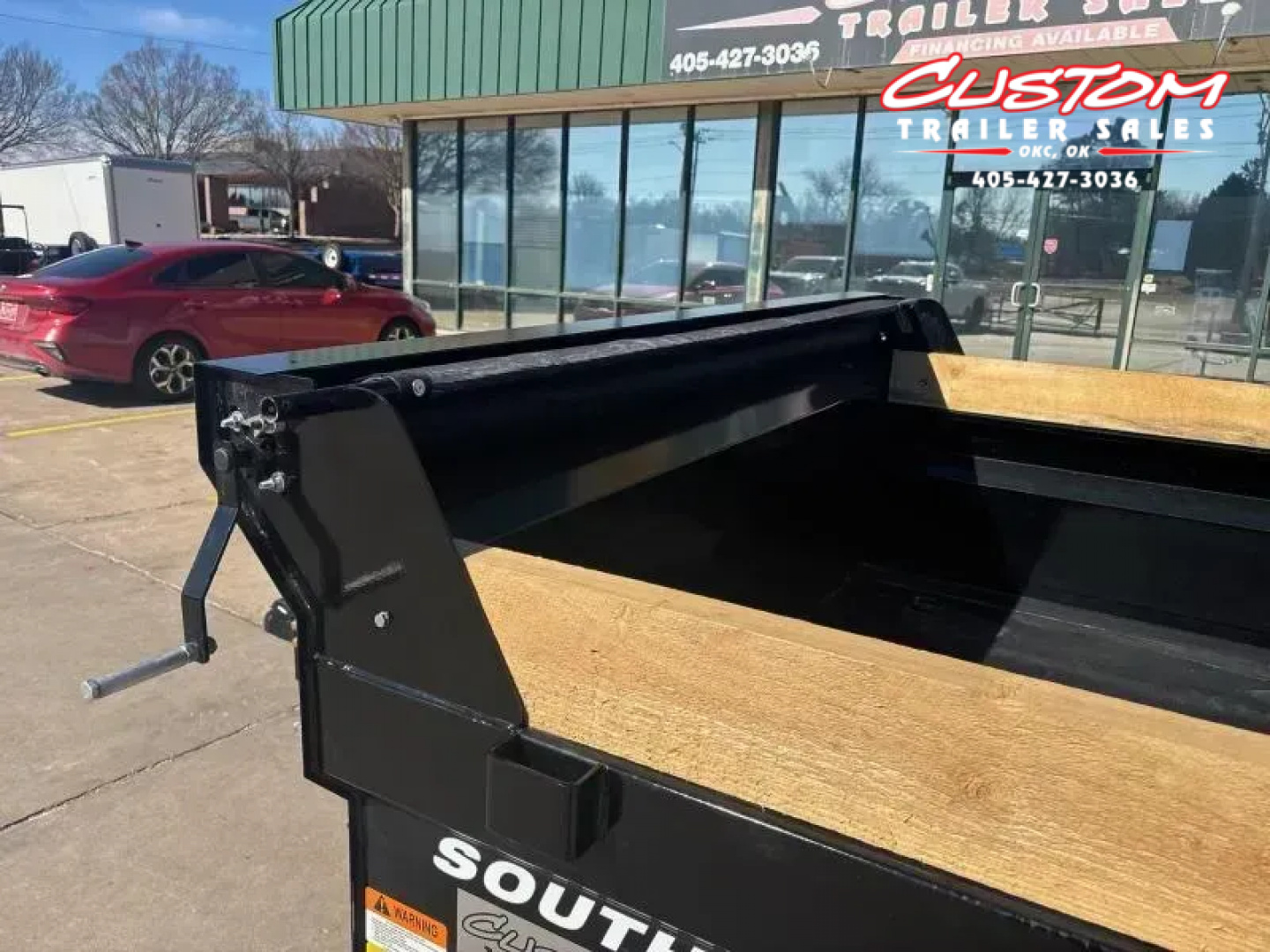 New #154158 2026 SOUTHLAND SL714 14 X 84 TANDEM AXLE 14K BUMPER PULL DUMP W/ SPARE TIRE