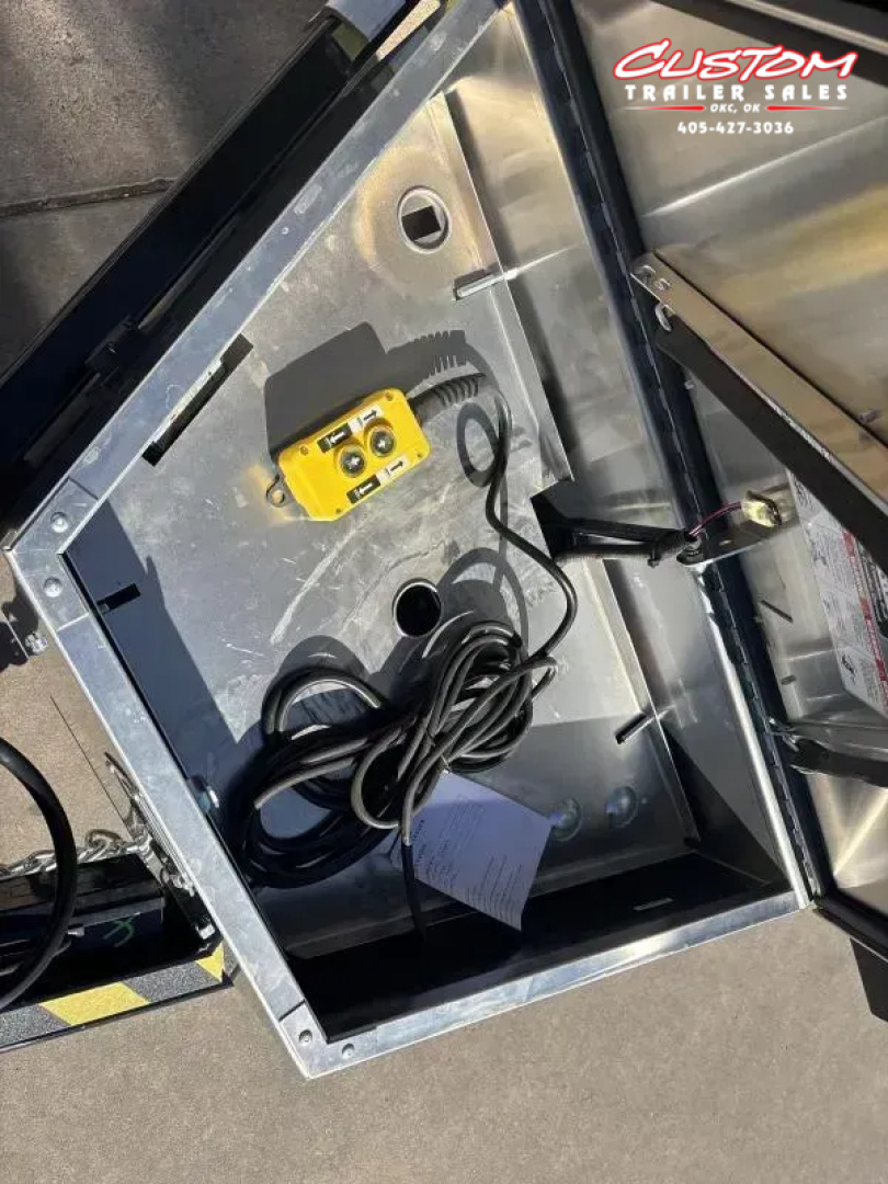 New #154158 2026 SOUTHLAND SL714 14 X 84 TANDEM AXLE 14K BUMPER PULL DUMP W/ SPARE TIRE