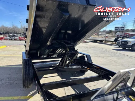 New #154158 2026 SOUTHLAND SL714 14 X 84 TANDEM AXLE 14K BUMPER PULL DUMP W/ SPARE TIRE