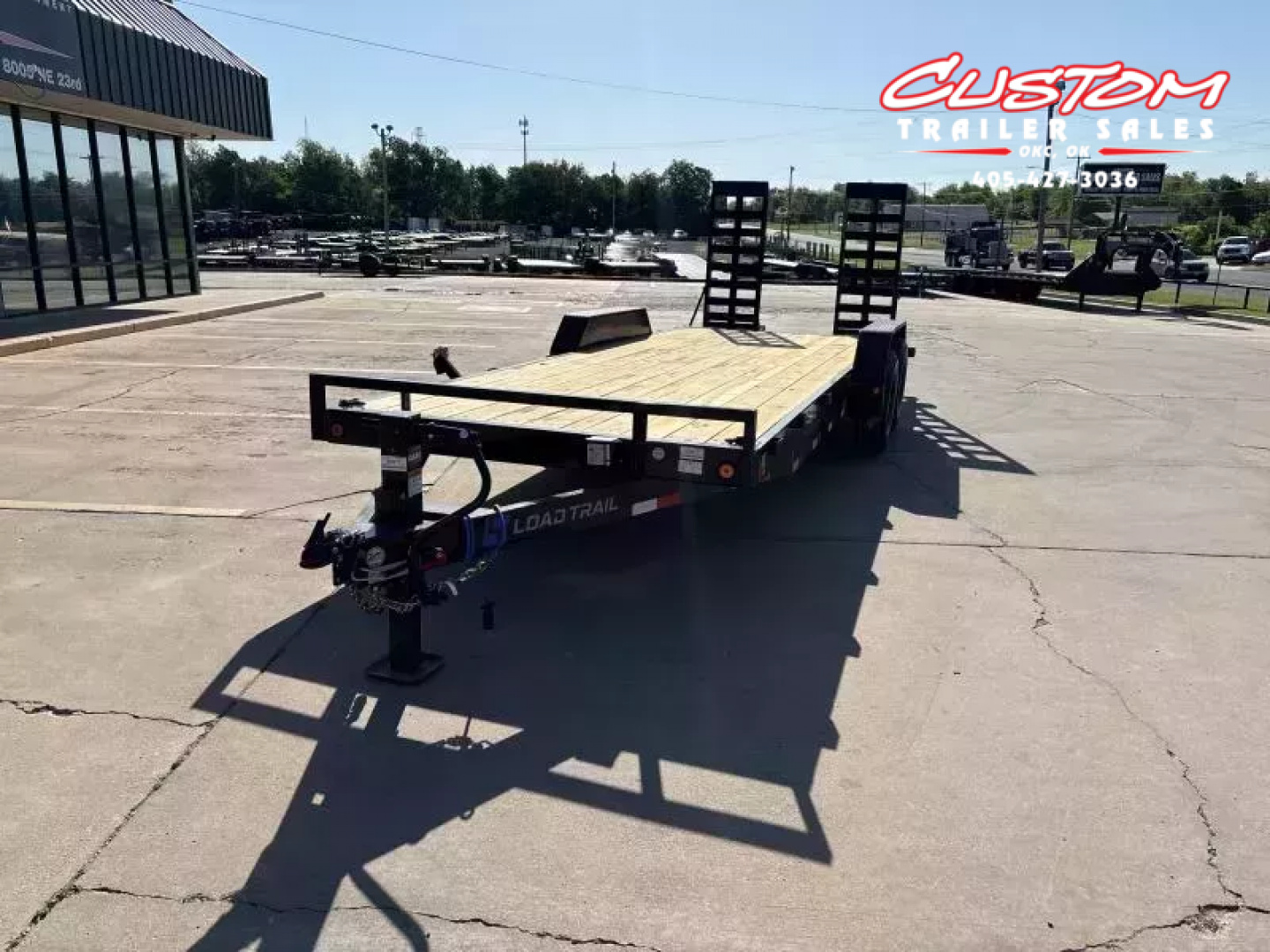 New #367819 2026 LOAD TRAIL CH 22 X 83 TANDEM AXLE 14K EQUIPMENT HAULER W/ FOLD UP RAMPS