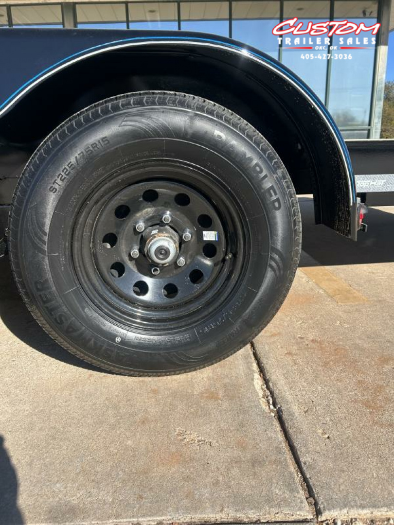 New #248090 2025 TOP HAT HDCH 22 X 83 TANDEM AXLE 10K WOOD FLOOR CAR HAULER