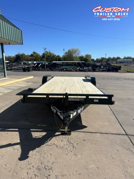 New #248090 2025 TOP HAT HDCH 22 X 83 TANDEM AXLE 10K WOOD FLOOR CAR HAULER