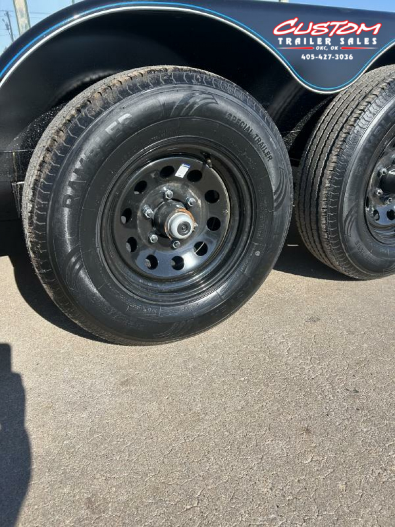 New #248990 2025 TOP HAT HDCH 22 X 83 TANDEM AXLE 10K WOOD FLOOR CAR HAULER