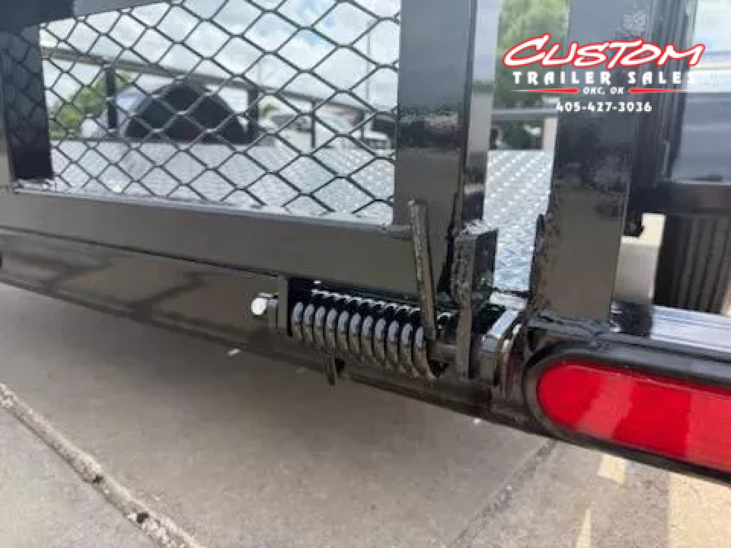 New #254149 2025 TOP HAT DSP 12 X 77 SINGLE AXLE PIPE TOP 3.5K UTILITY W/ 2' DOVE & 36" RAMP GATE