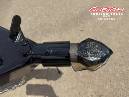 New #254149 2025 TOP HAT DSP 12 X 77 SINGLE AXLE PIPE TOP 3.5K UTILITY W/ 2' DOVE & 36" RAMP GATE