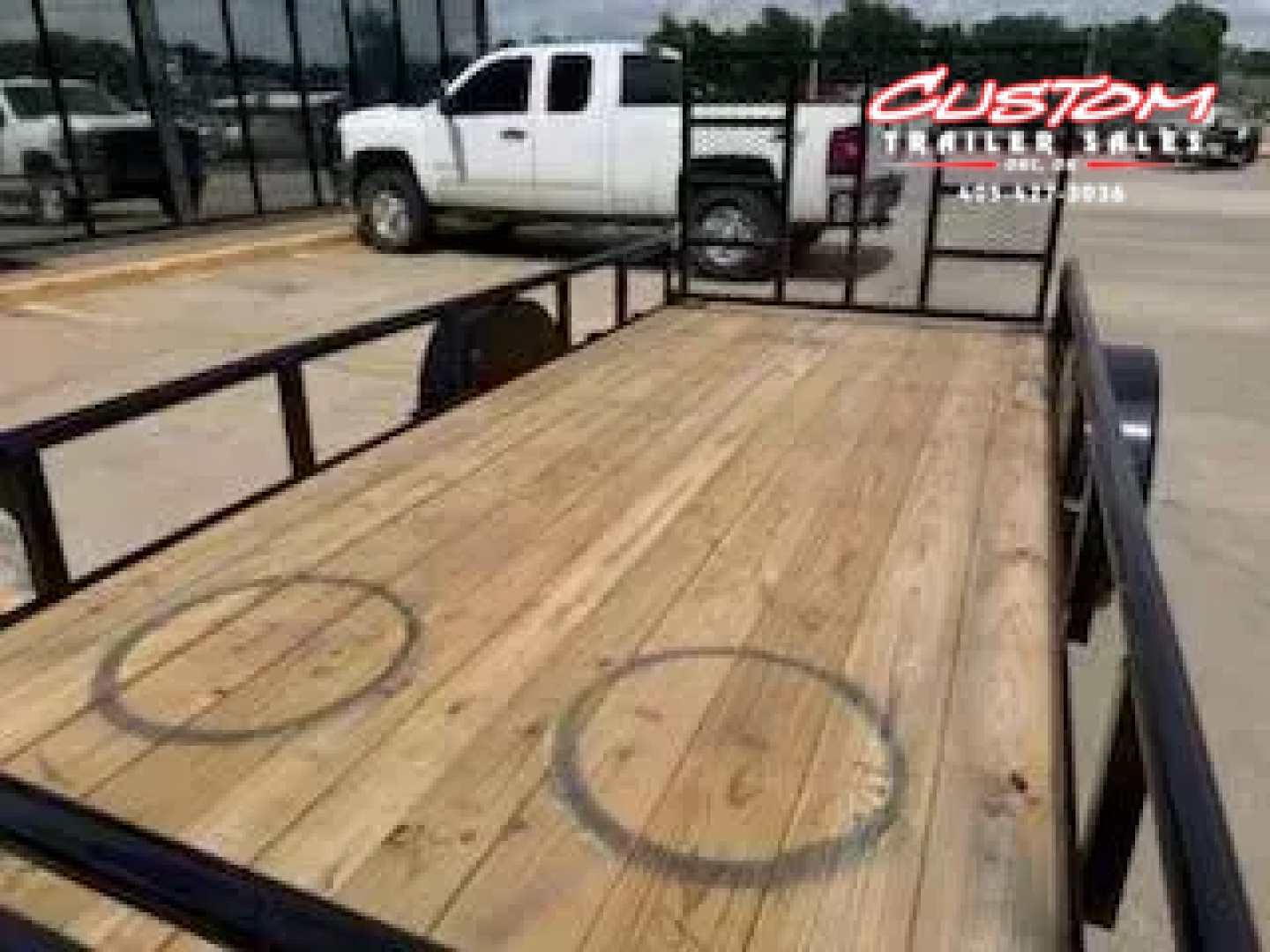 New #254898 2025 TOP HAT DSP 14 X 77 SINGLE AXLE PIPE TOP 3K UTILITY W/ REAR RAMP GATE