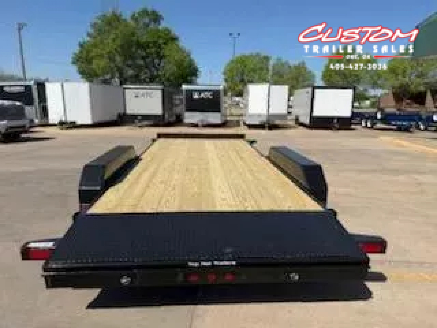 New #255239 2026 TOP HAT DC07 18 X 83 TANDEM AXLE 7K WOOD FLOOR CAR HAULER