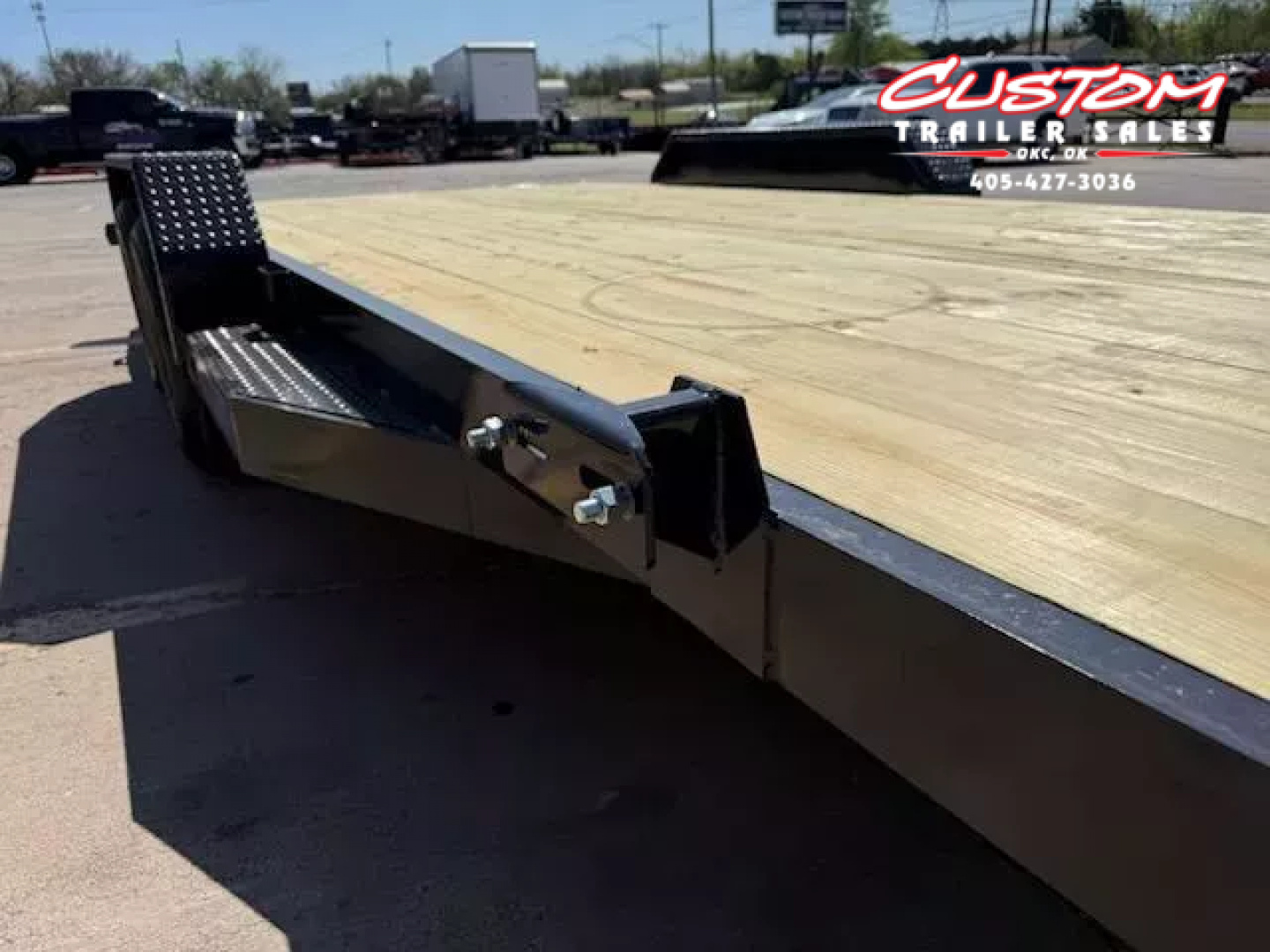 New #255239 2026 TOP HAT DC07 18 X 83 TANDEM AXLE 7K WOOD FLOOR CAR HAULER