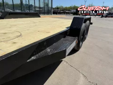 New #255239 2026 TOP HAT DC07 18 X 83 TANDEM AXLE 7K WOOD FLOOR CAR HAULER