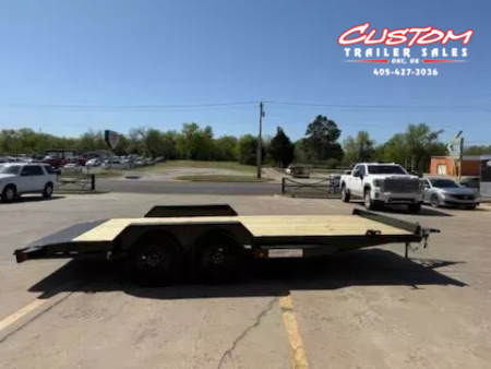 New #255239 2026 TOP HAT DC07 18 X 83 TANDEM AXLE 7K WOOD FLOOR CAR HAULER