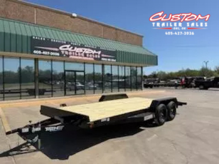 New #255239 2026 TOP HAT DC07 18 X 83 TANDEM AXLE 7K WOOD FLOOR CAR HAULER