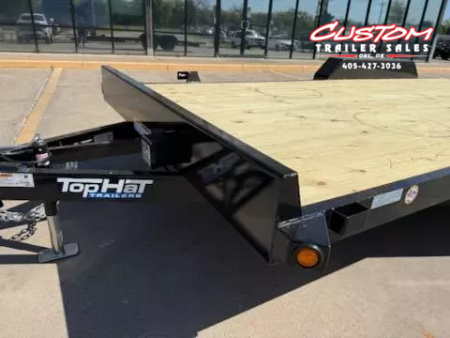 New #255239 2026 TOP HAT DC07 18 X 83 TANDEM AXLE 7K WOOD FLOOR CAR HAULER