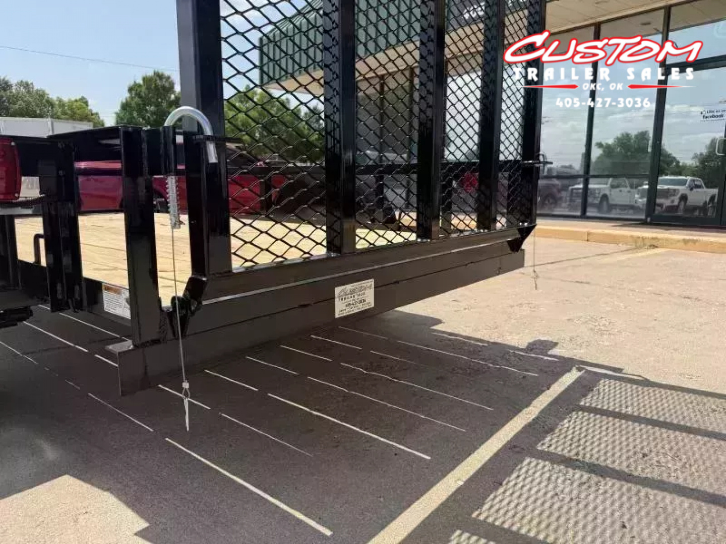 New #257032 2026 TOP HAT DJX 5 X 10 SINGLE AXLE ANGLE TOP 3.5K UTILITY W/ 48" RAMP GATE