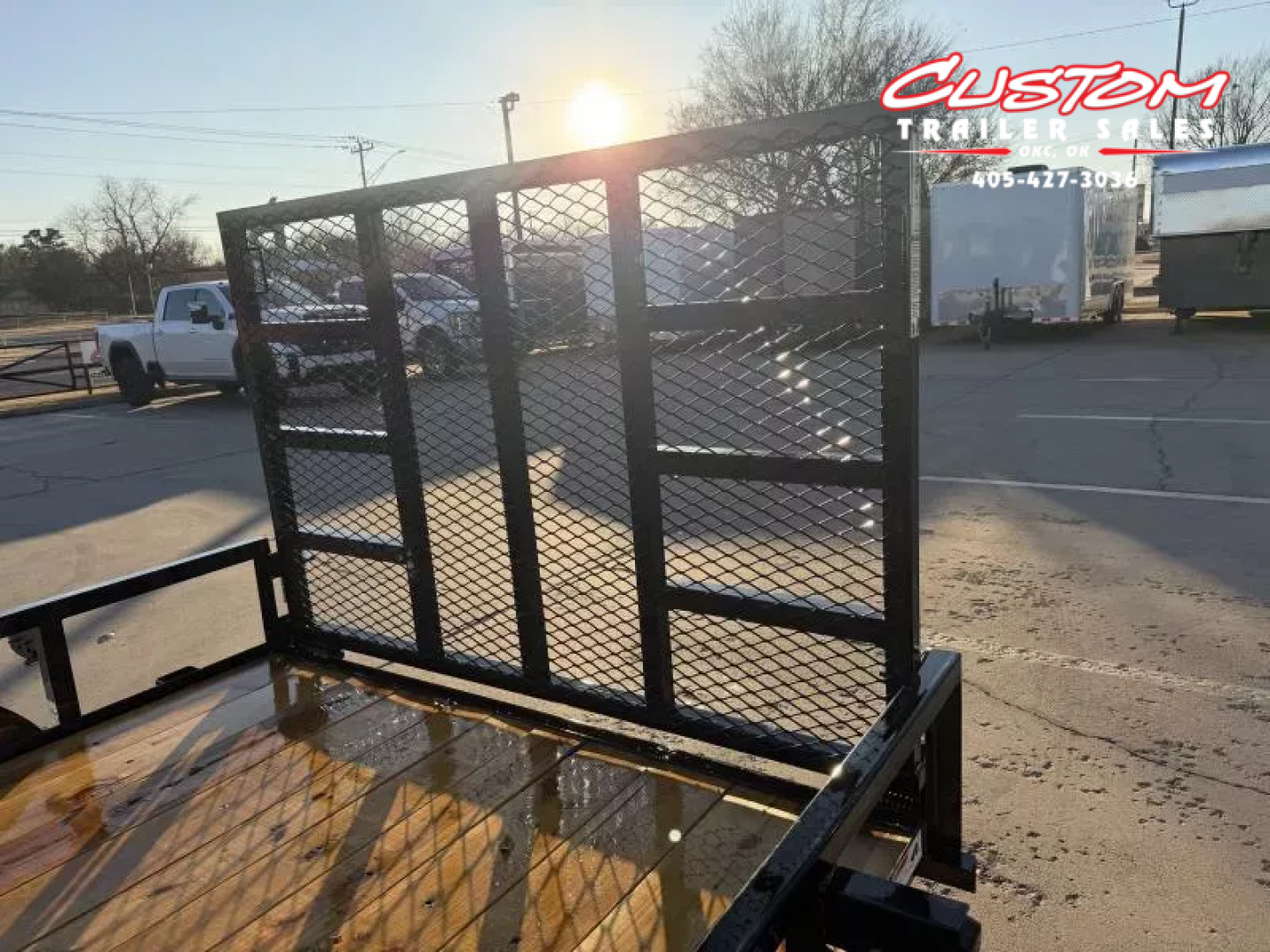 New #257826 2026 TOP HAT LDX 14 X 77 TANDEM AXLE 7K SQUARE TUBE TOP UTILITY