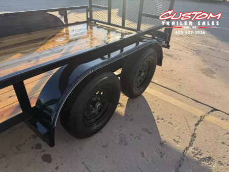 New #257826 2026 TOP HAT LDX 14 X 77 TANDEM AXLE 7K SQUARE TUBE TOP UTILITY