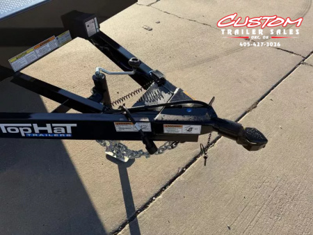 New #258079 2026 TOP HAT RS07 18 X 83 TANDEM AXLE 7K STEEL FLOOR CAR HAULER