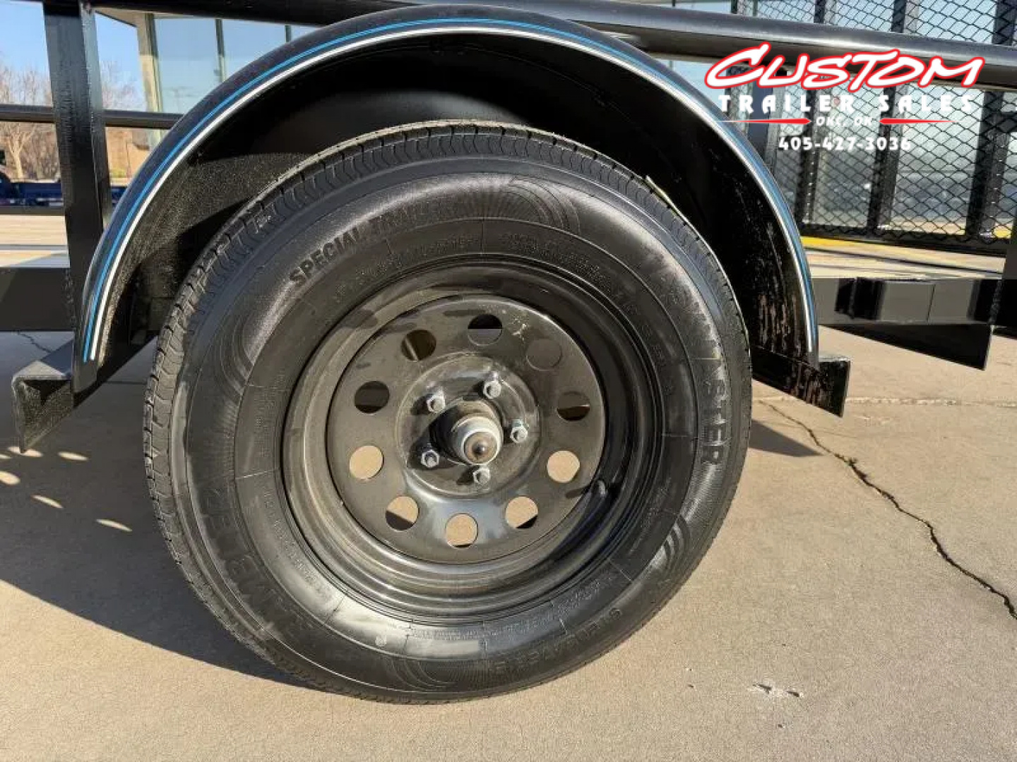 New #258419 2026 TOP HAT DSP 12 X 77 SINGLE AXLE PIPE TOP 3.5K UTILITY TRAILER W/ REAR RAMP GATE