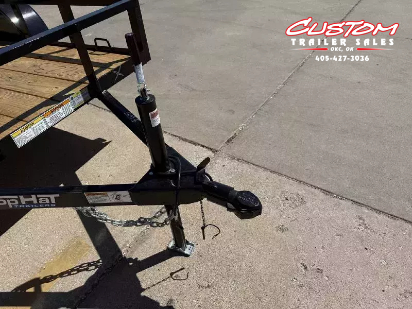 New #258590 2026 TOP HAT DJX 5 X 8 SINGLE AXLE ANGLE TOP 3.5K UTILITY W/ 48" RAMP GATE