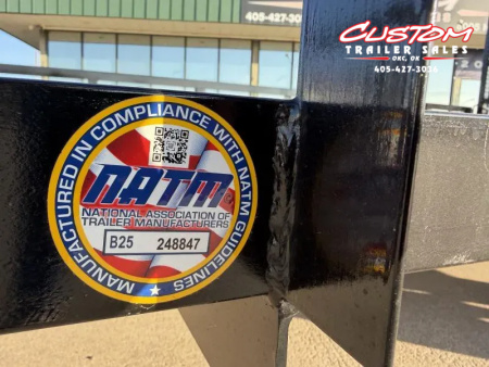 New #258658 2026 TOP HAT DSA 12 X 77 SINGLE AXLE ANGLE TOP 3.5K UTILITY W/ RAMP GATE