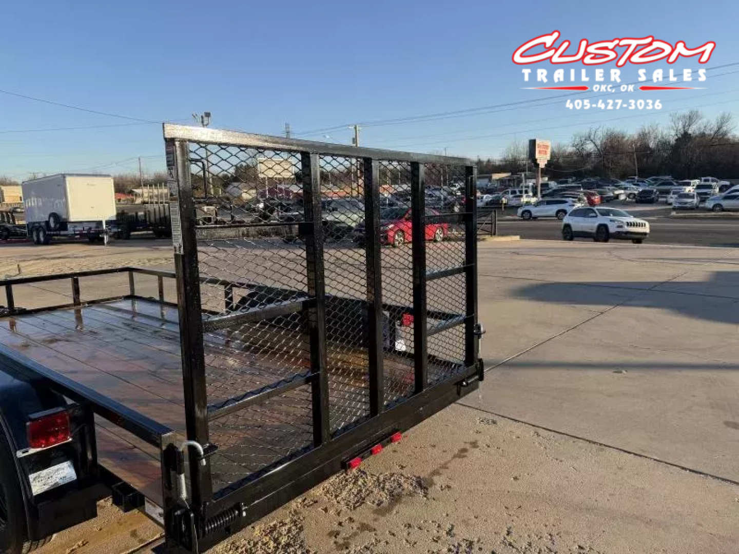 New #258668 2026 TOP HAT LDX 14 X 77 TANDEM AXLE 7K SQUARE TUBE TOP UTILITY