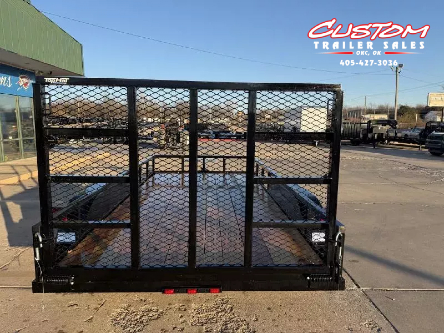 New #258668 2026 TOP HAT LDX 14 X 77 TANDEM AXLE 7K SQUARE TUBE TOP UTILITY