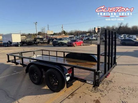 New #258668 2026 TOP HAT LDX 14 X 77 TANDEM AXLE 7K SQUARE TUBE TOP UTILITY
