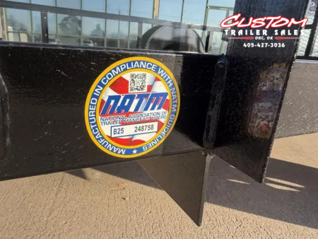 New #258853 2026 TOP HAT DSA 10 X 77 SINGLE AXLE ANGLE TOP 3.5K UTILITY W/ RAMP GATE