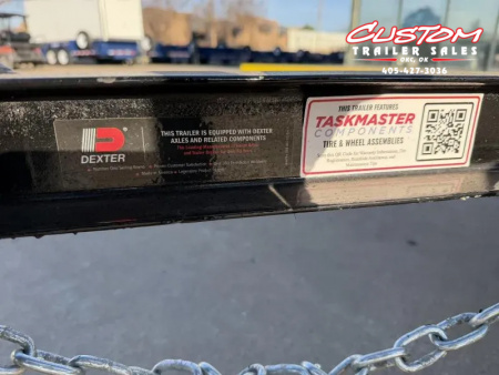 New #258853 2026 TOP HAT DSA 10 X 77 SINGLE AXLE ANGLE TOP 3.5K UTILITY W/ RAMP GATE