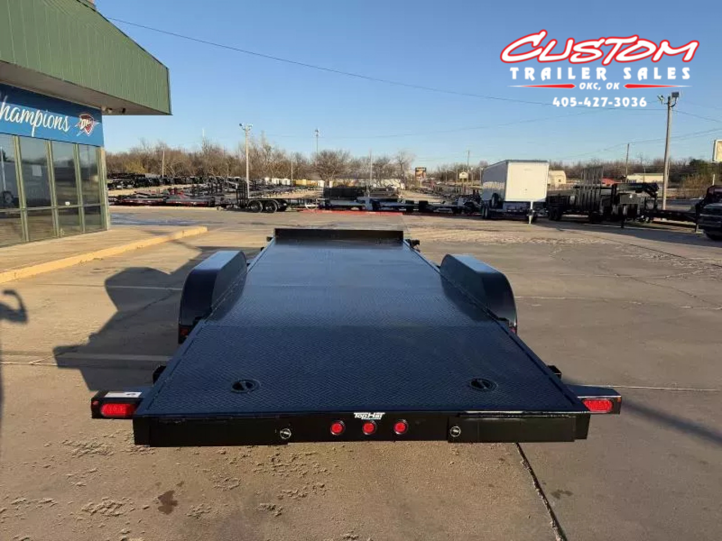 New #259063 2026 TOP HAT RS07  RS07 20 X 83 TANDEM AXLE 7K STEEL FLOOR CAR HAULER