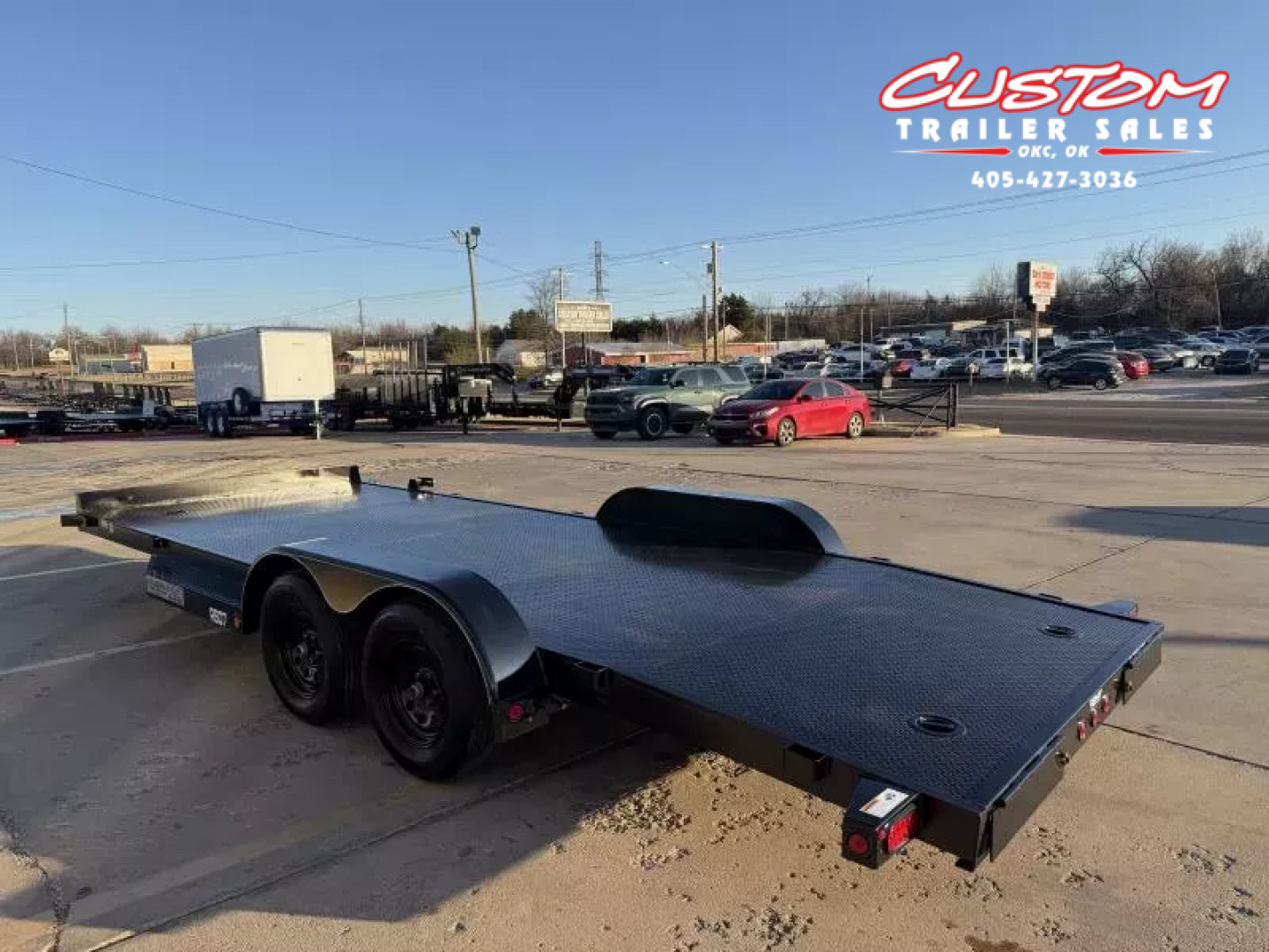 New #259063 2026 TOP HAT RS07  RS07 20 X 83 TANDEM AXLE 7K STEEL FLOOR CAR HAULER